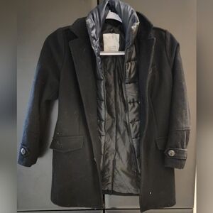 Zara boys pea coat